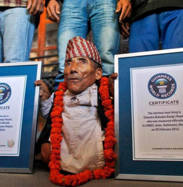 Самый маленький мужчина: Чандра Бахадур Данги Самый маленький мужчина Чандра Бахадур Данги