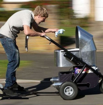 Самая быстрая детская коляска Самая быстрая детская коляска