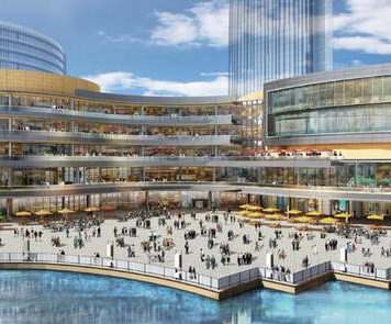 Самый большой торговый центр: Dubai Mall