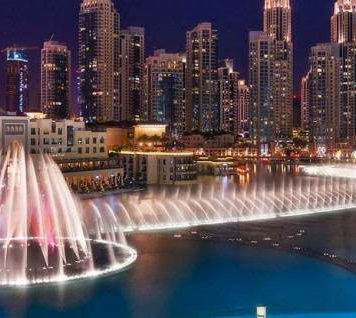 Самый большой и дорогой фонтан: Dubai Fountain
