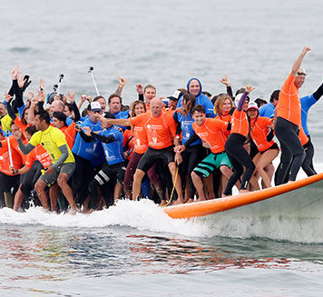 Самая большая доска для сёрфинга