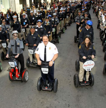 Самый многочисленный урок езды на сигвеях