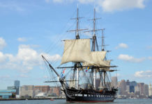 Самый старый парусник: USS Constitution