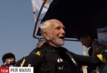 Самый старый аквалангист установил новый рекорд