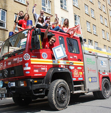 Рекорды Гиннеса: пожарные