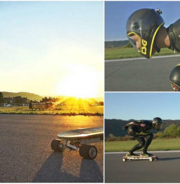 Самый быстрый на электрический скейт