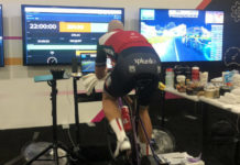 Самая длинная виртуальная дистанция на велотренажере за 24 часа (мужчины)
