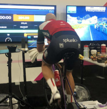 Самая длинная виртуальная дистанция на велотренажере за 24 часа (мужчины)